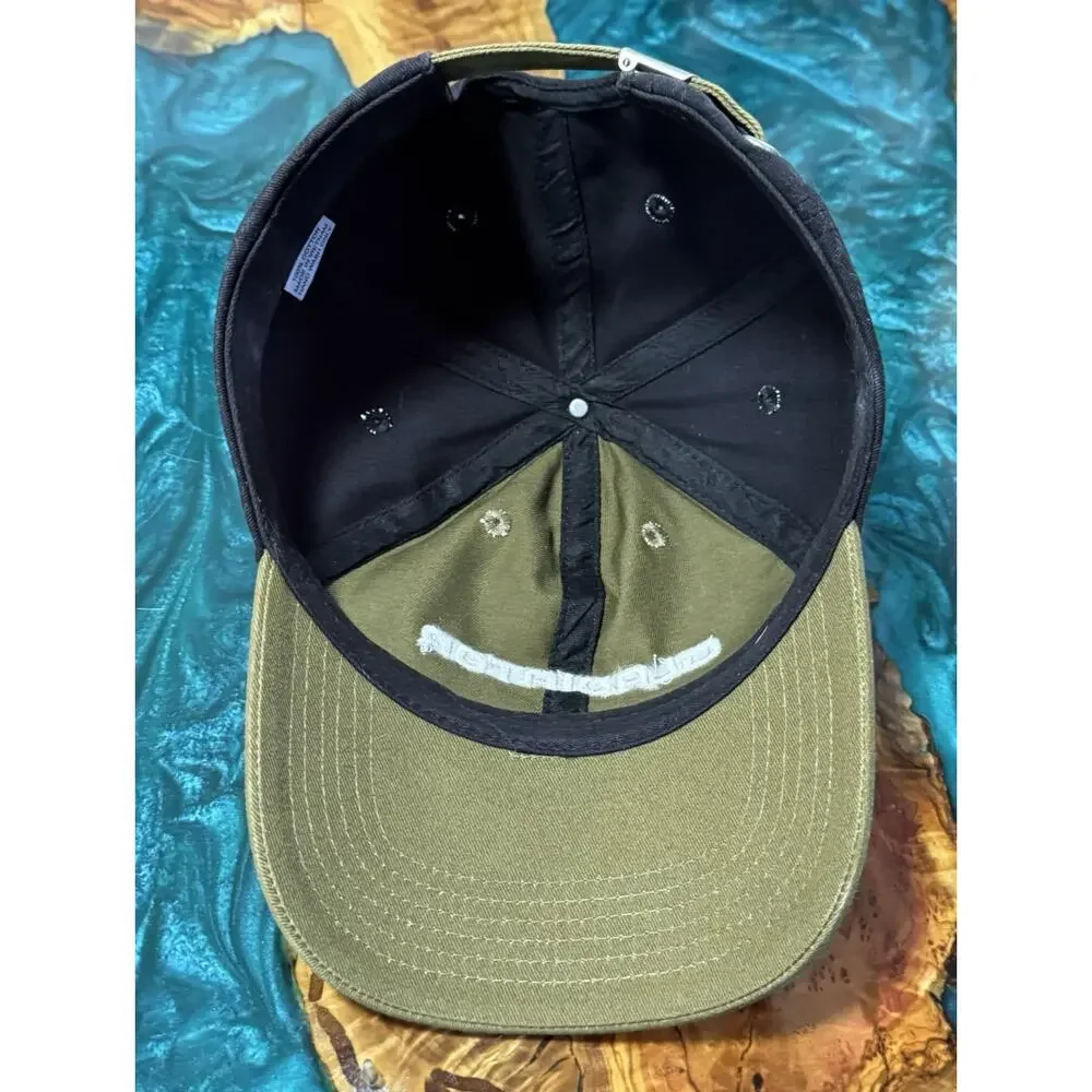Jeep Gladiator Hat Army Green And Black Strapback Adjustable